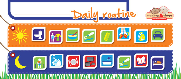 Daily Activity Chart For Preschoolers