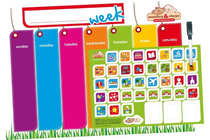 Activity Chart For Toddlers